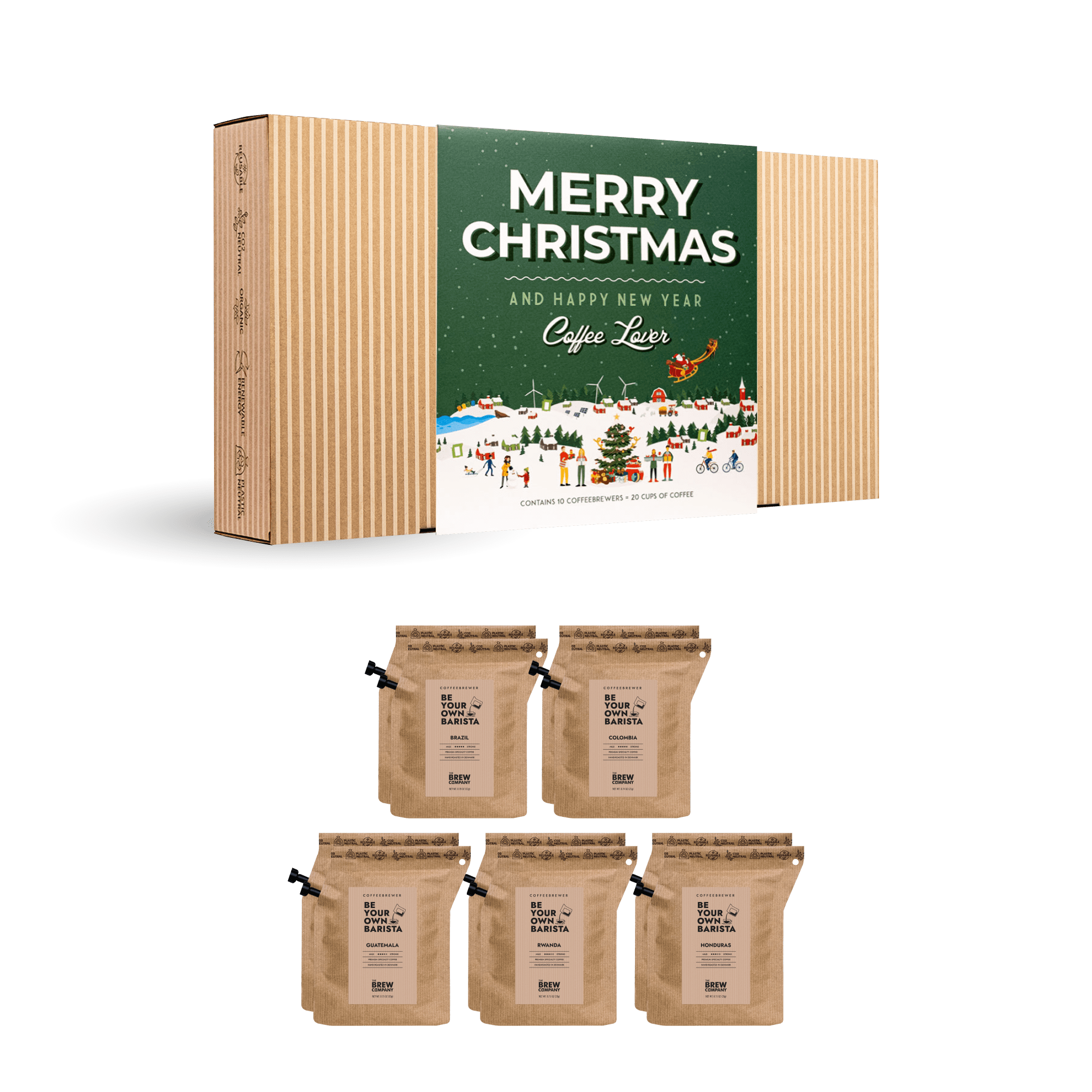 Merry Christmas Specialty Coffee Gift Box -3