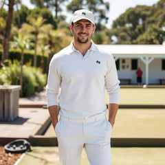 Bowls Logo Baseball Cap – Classic 5-Panel Adjustable White Hat-3