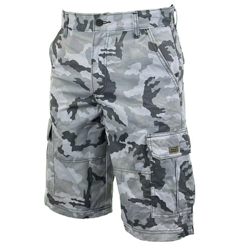 Men’s 100% Cotton Camouflage Cargo Shorts – Durable Outdoor Wear-0