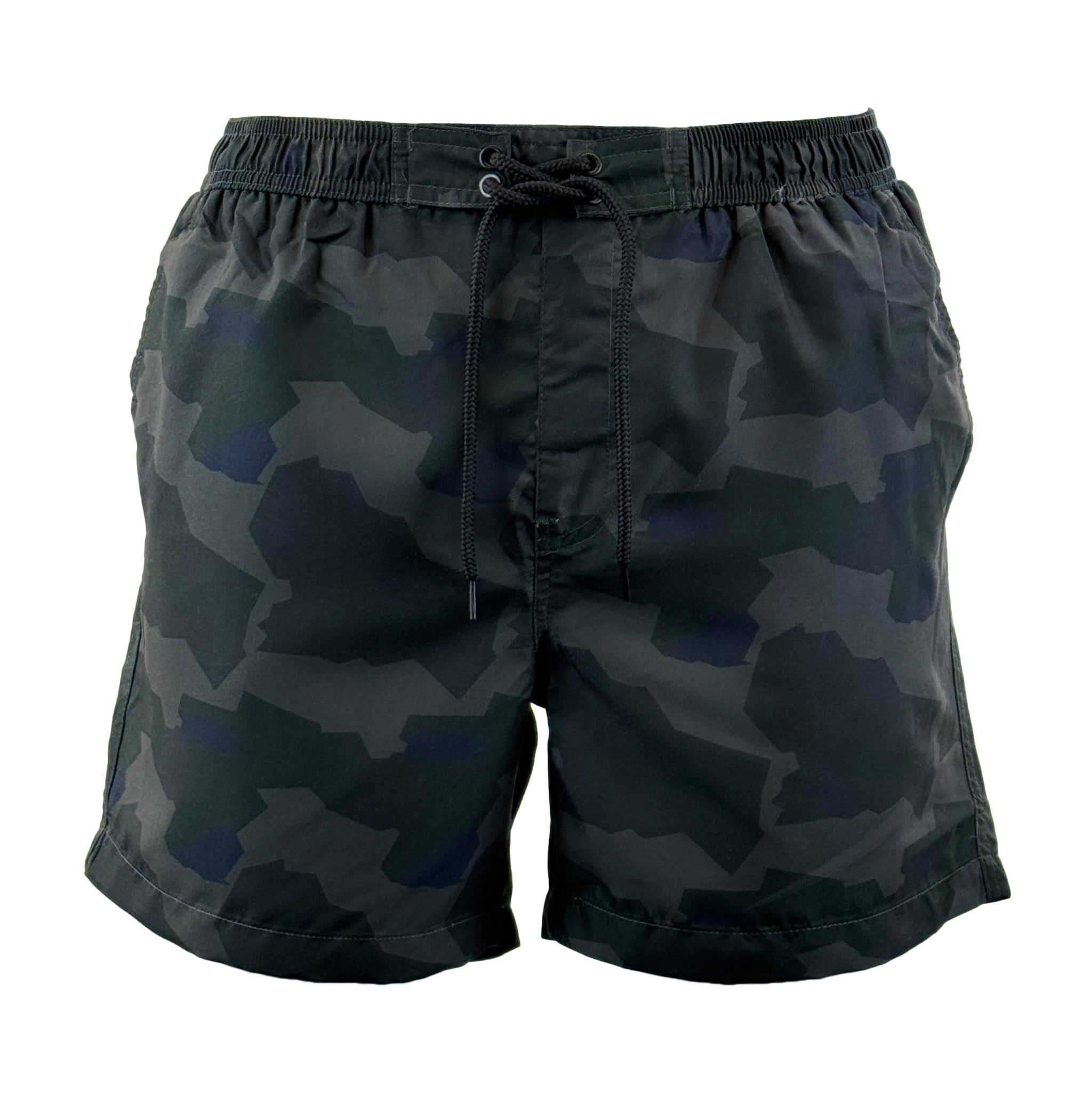 Men Camouflage Swim Shorts-1