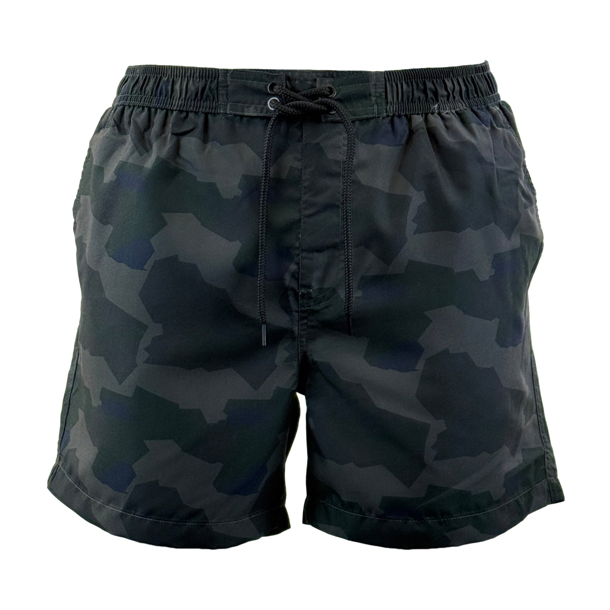 Men Camouflage Swim Shorts-1