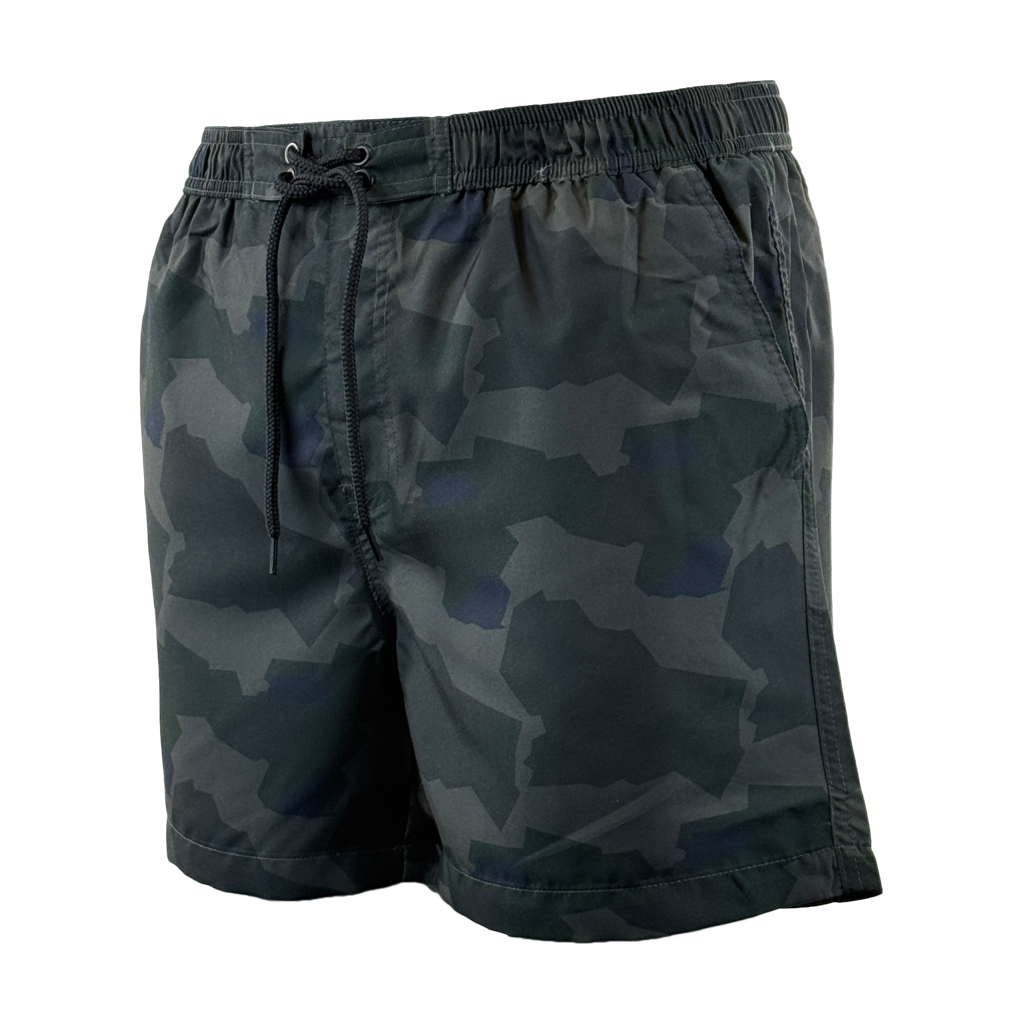 Men Camouflage Swim Shorts-0