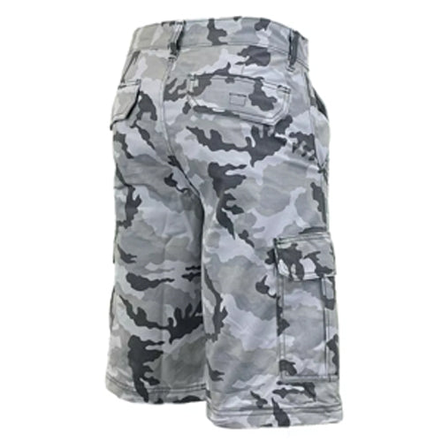 Men’s 100% Cotton Camouflage Cargo Shorts – Durable Outdoor Wear-2