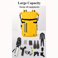 Waterproof Dry Bag – PVC Roll Top Backpack for Outdoor Adventures-3