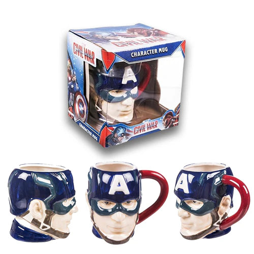 Marvel Ceramic Captain America 3D Mug