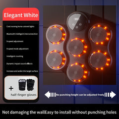 Smart Music Boxing Machine Wall-Mounted Training Pad for Fitness Gym-1