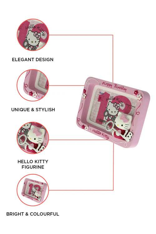 Sanrio Hello Kitty "18th BIRTHDAY " Ceramic Photo Frame