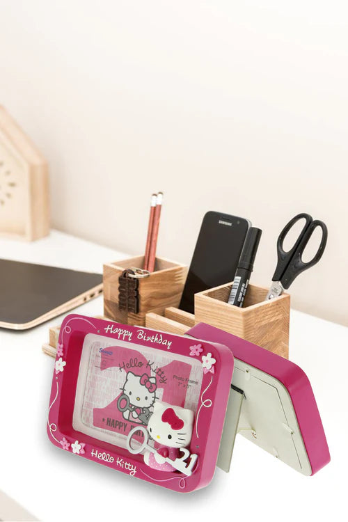 Sanrio Hello Kitty "21st BIRTHDAY " Ceramic Photo Frame