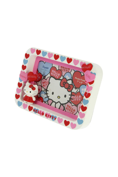 Sanrio Hello Kitty " BIRTHDAY GIRL " Ceramic Photo Frame