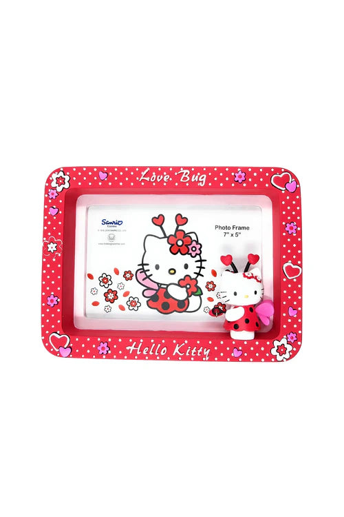 Sanrio Hello Kitty " LOVEBUG " Ceramic Photo Frame