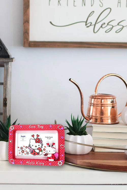 Sanrio Hello Kitty " LOVEBUG " Ceramic Photo Frame