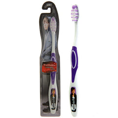 Brush Buddies Justin Bieber Purple Manual Toothbrush