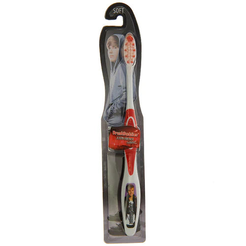 Brush Buddies Justin Bieber Red Manual Toothbrush