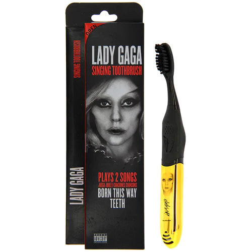 Brush Buddies Lady Gaga Musical  Toothbrush (Born this Way & Teeth)