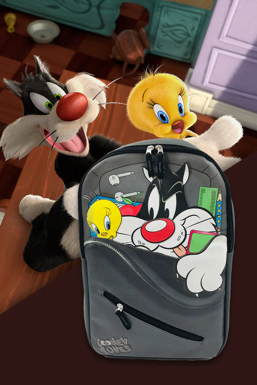 Looney Tunes Sylvester & Tweety Printed Backpack
