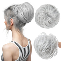 Elegant Curly Messy Bun Hairpiece Scrunchie-20