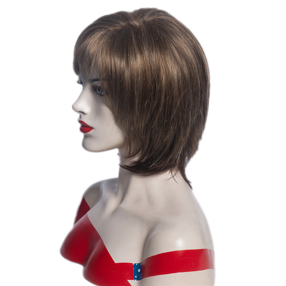  Women’s Fashion Wigs – Natural Look Chemical Fiber Headgear-4