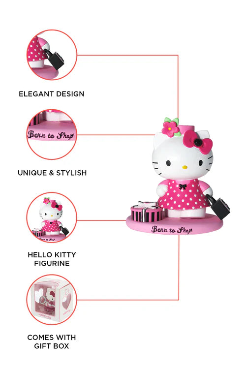 Sanrio Hello Kitty “Born to Shop “Ceramic figurine