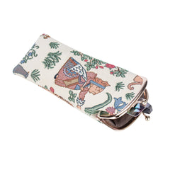 Alice in Wonderland Glasses Pouch – Vegan PU Leather-1