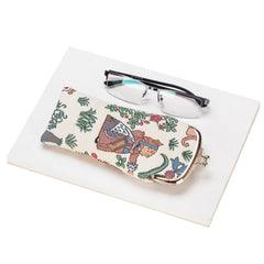 Alice in Wonderland Glasses Pouch – Vegan PU Leather-2