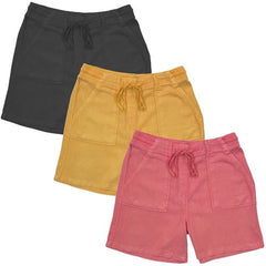 Women’s Linen Summer Shorts – Lightweight, Breathable, Casual Linen-Blend with Pockets-0