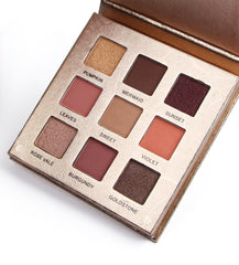 Golden 9-Color Matte Eyeshadow Palette-2
