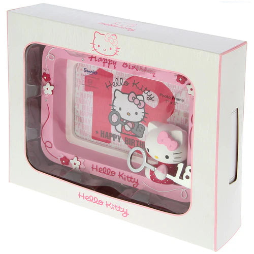 Sanrio Hello Kitty "18th BIRTHDAY " Ceramic Photo Frame