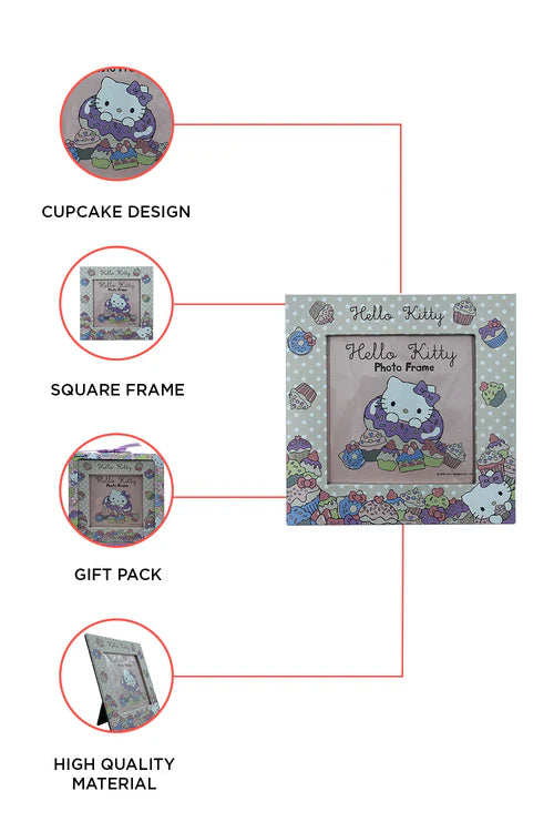 Sanrio Hello Kitty Cup Cake Photo Frame