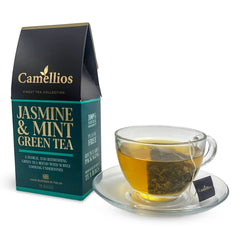 Jasmine & Mint Green Tea Bags-1
