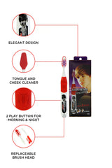 Justin Bieber Musical Red Toothbrush ( Baby & U Smile)