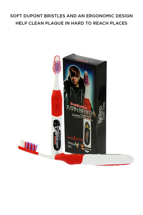 Justin Bieber Musical Red Toothbrush (Somebody to Love & Love me)
