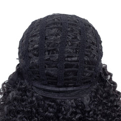 European & American Gradient Long Curly Mid-Wig – Korean Silk 70cm-1