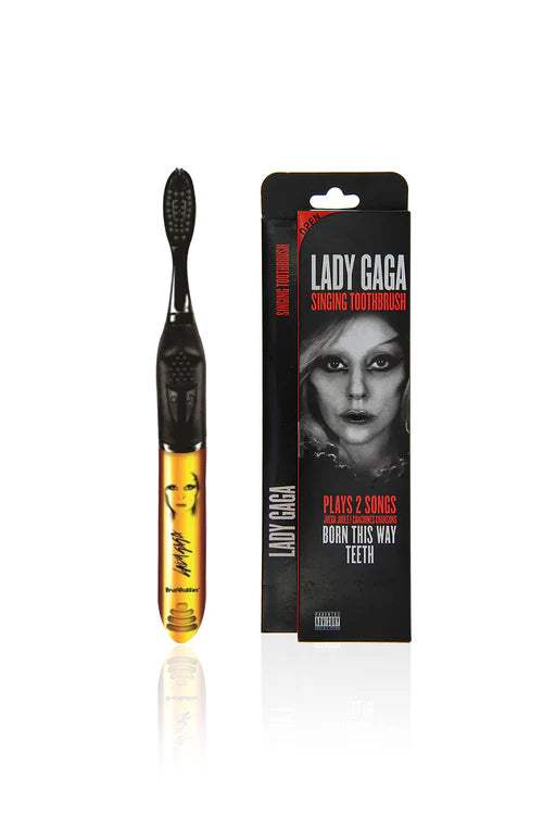 Brush Buddies Lady Gaga Musical  Toothbrush (Born this Way & Teeth)
