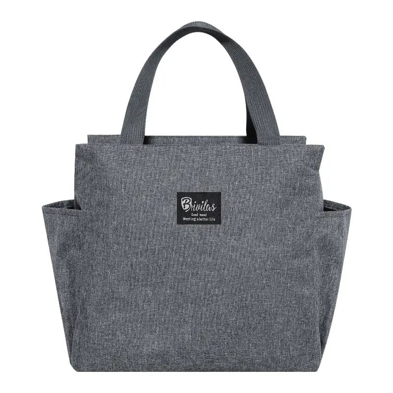 Insulated Cooler Lunch Bag – Waterproof Oxford Tote for Picnics & Camping-0