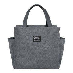 Insulated Cooler Lunch Bag – Waterproof Oxford Tote for Picnics & Camping-0