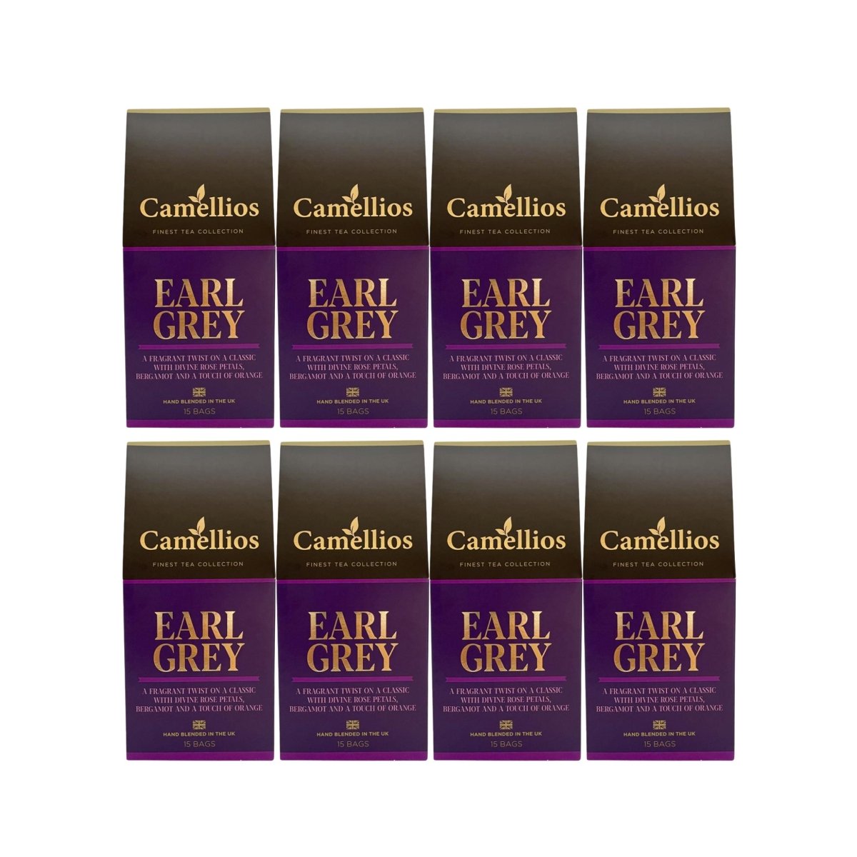 Rose & Bergamot Black Tea  Bags-4