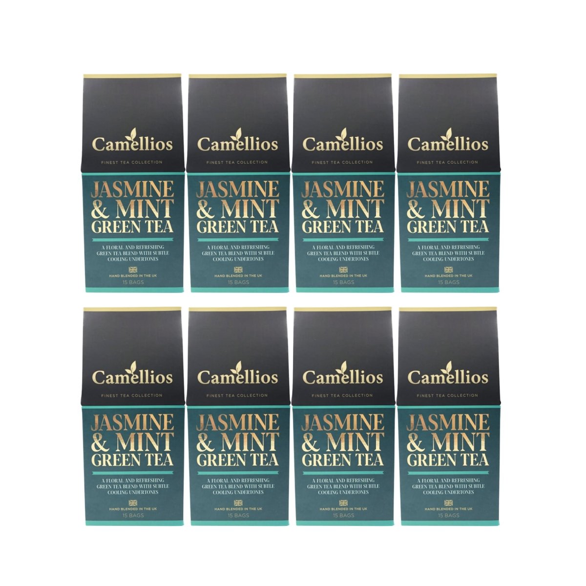 Jasmine & Mint Green Tea Bags-4