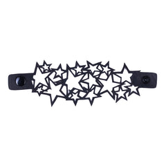 Black Vegan Star Bracelet –  Inner Tube Jewelry-2