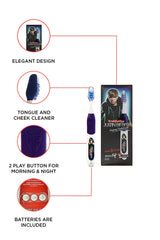 Justin Bieber Musical Blue Toothbrush (Somebody to Love & Love me)
