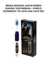 Justin Bieber Musical Purple Toothbrush (Somebody to Love & Love me)