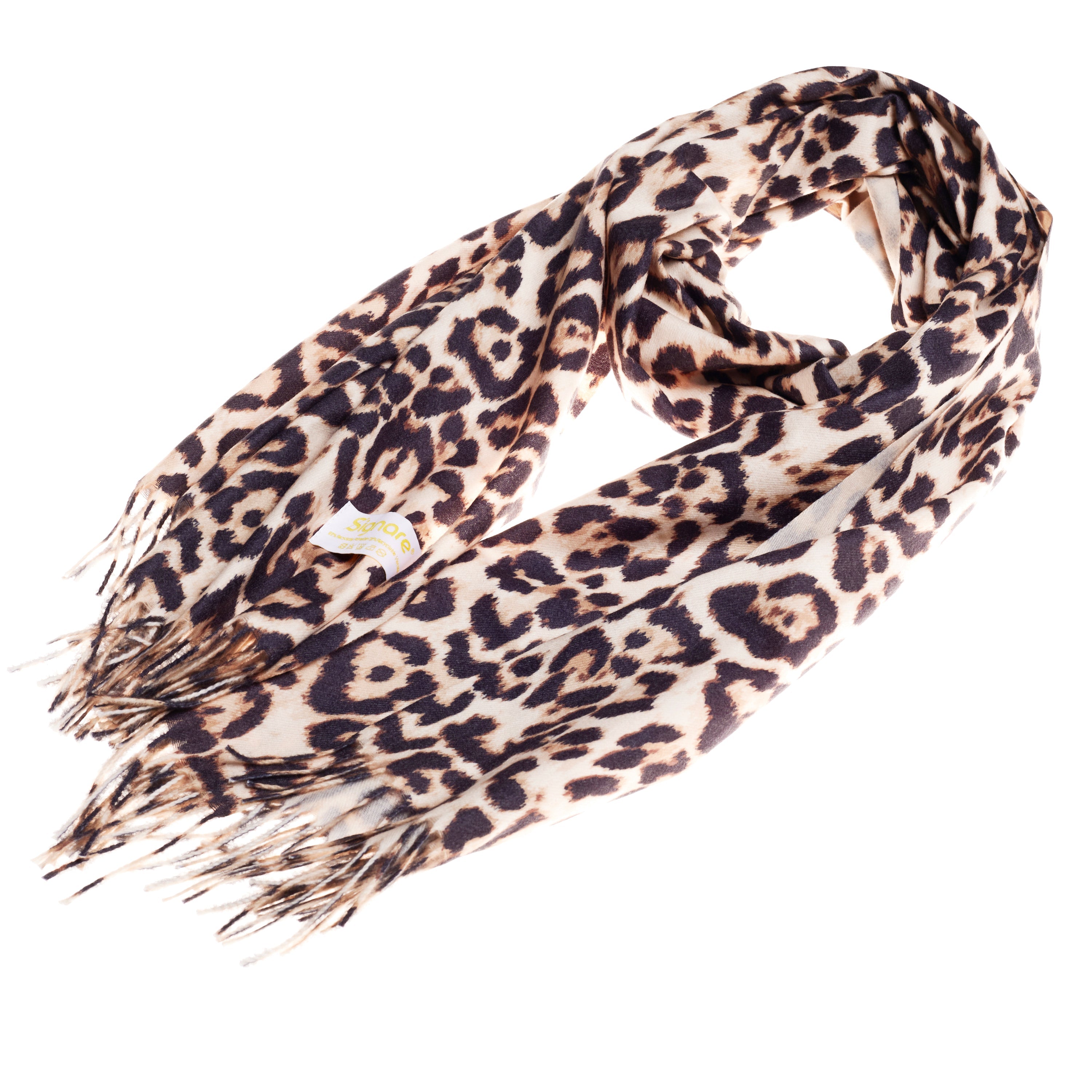 Leopard Art Pashmina Scarf – Elegant Shawl  for Women-1