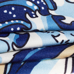 Great Wave of Kanagawa Pashmina Scarf –  Elegant Wrap & Shawl for Women-2
