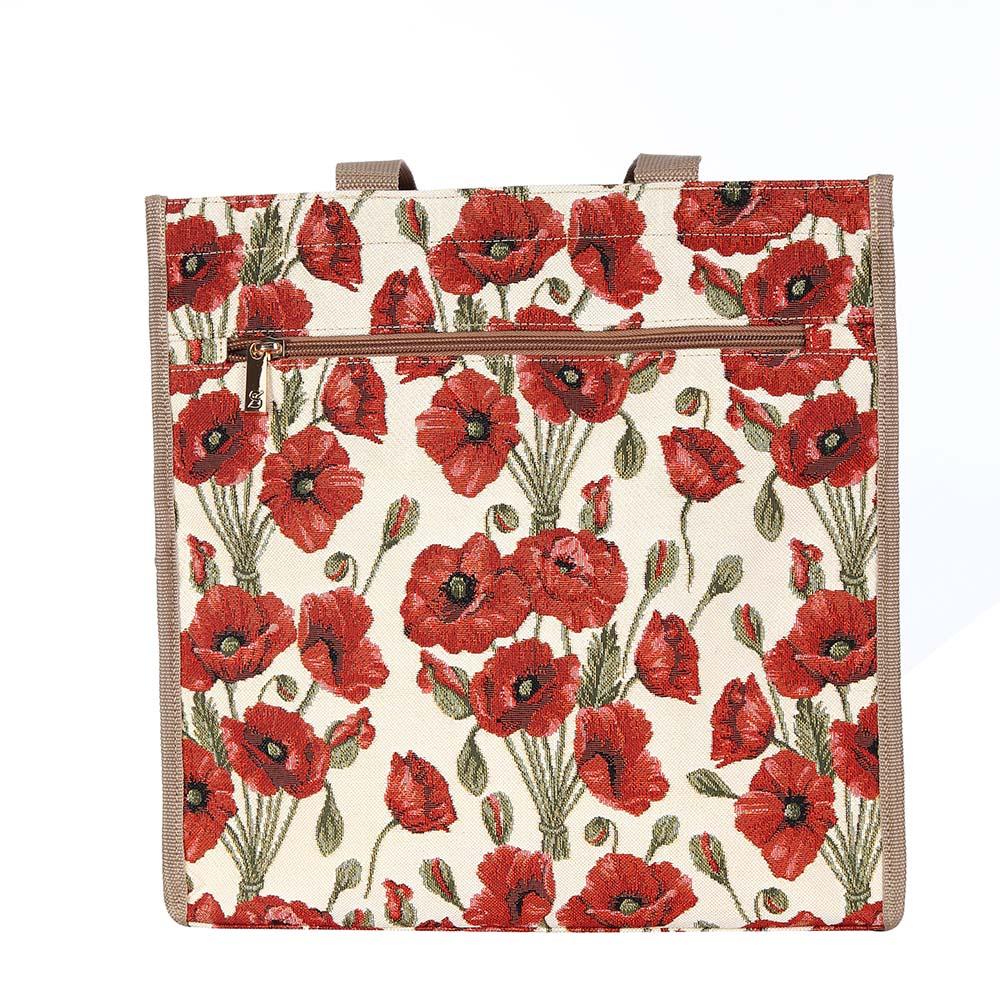Poppy Shopper Tote Bag for Women-1