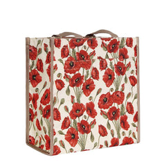 Poppy Shopper Tote Bag for Women-0