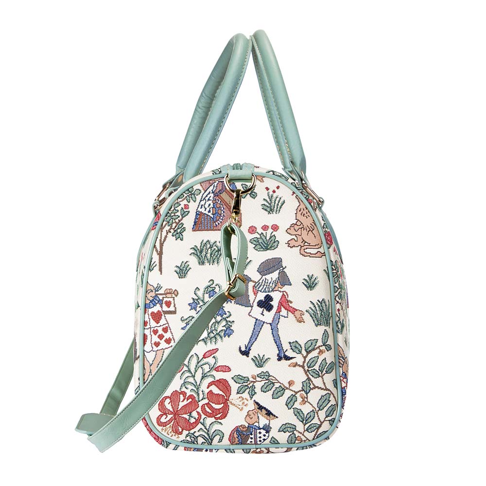 Alice in Wonderland Weekend Travel Bag – Vegan Leather-2