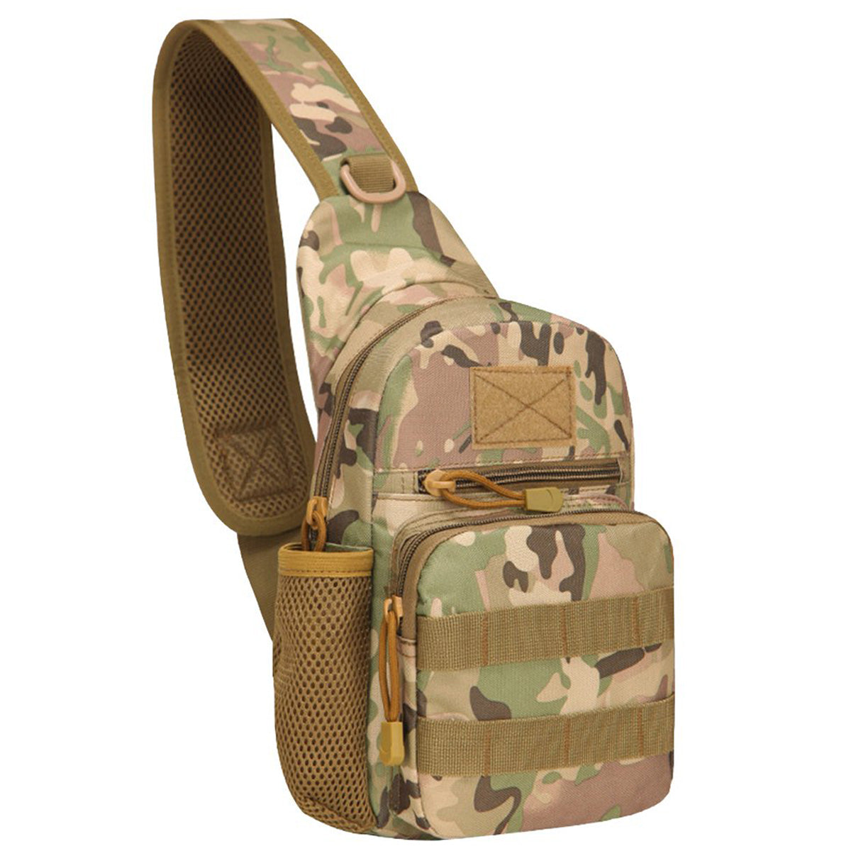 Molle Tactical Sling Bag – Durable Nylon, Multi-Pocket, Adjustable Strap-4