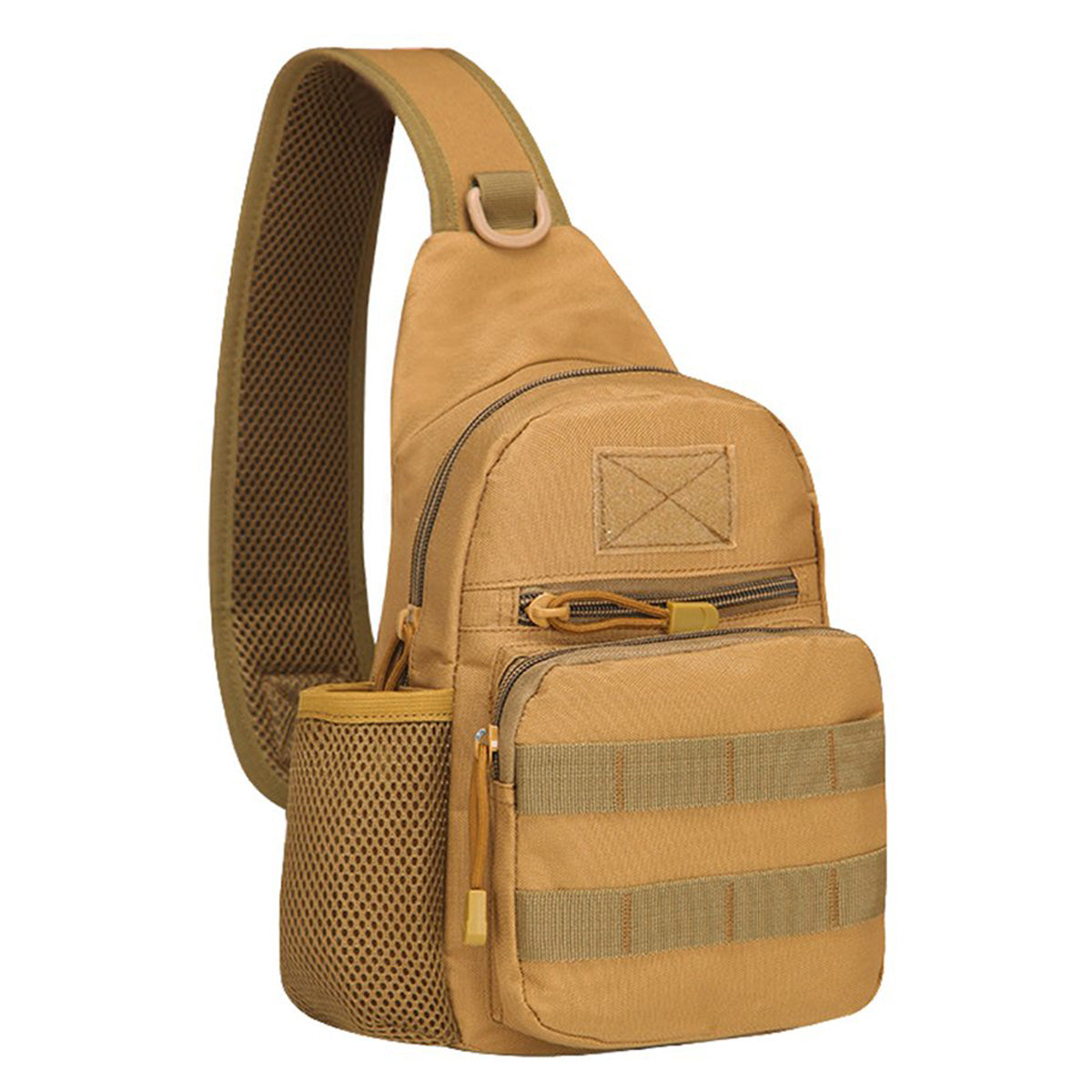 Molle Tactical Sling Bag – Durable Nylon, Multi-Pocket, Adjustable Strap-5