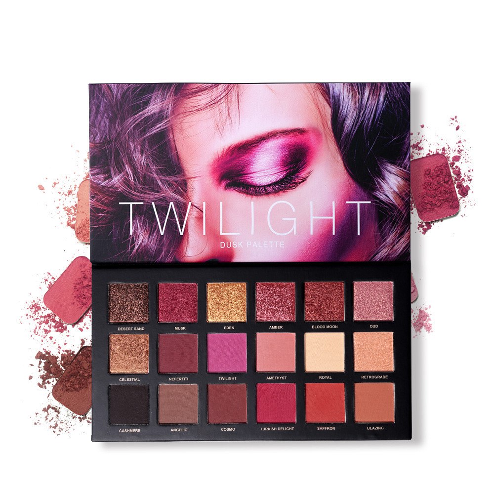 Twilight Dusk  Makeup Palette-18 Color Eye Shadow-0