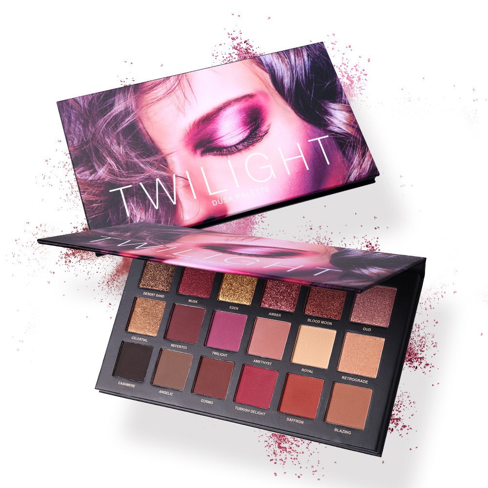 Twilight Dusk  Makeup Palette-18 Color Eye Shadow-1