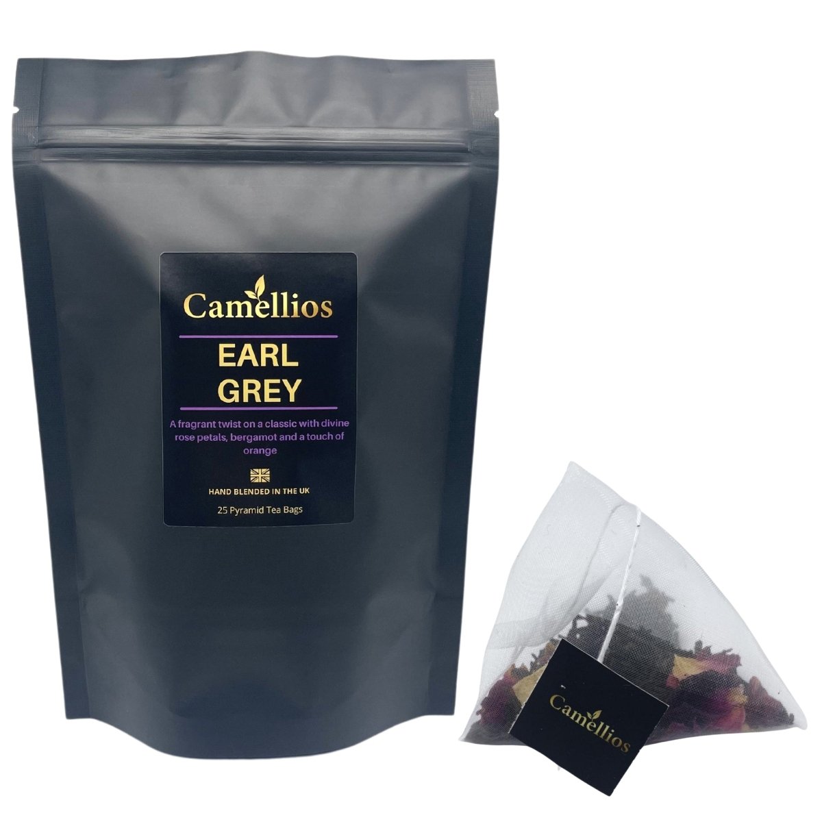 Rose & Bergamot Black Tea  Bags-6